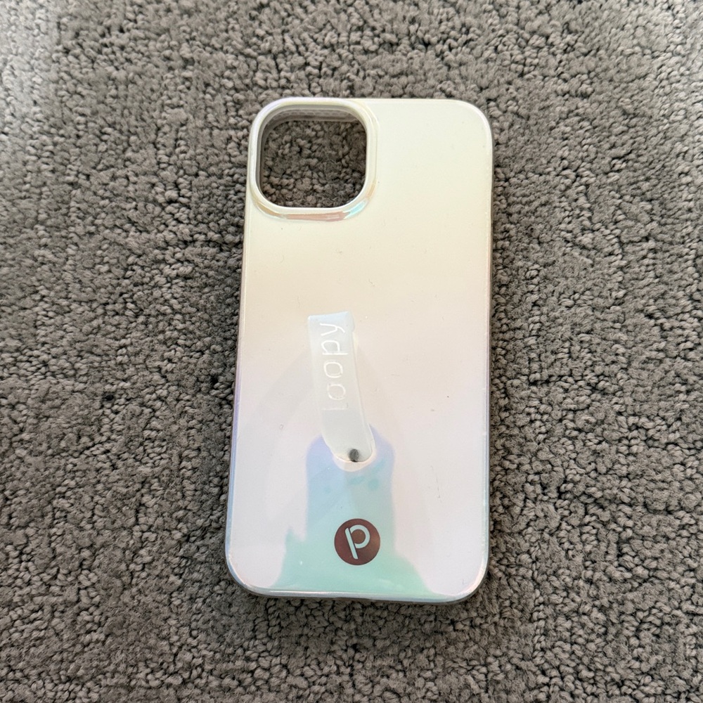Loopy iPhone 14 Pearl | Iridescent Case